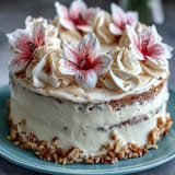 Simple First Communion Sheet Cake with Buttercream Flowers: a tender vanilla sheet cake covered in smooth buttercream and adorned with delicate piped flowers for a festive celebration.