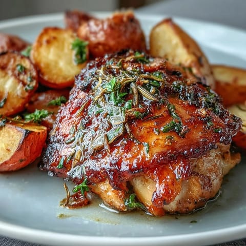 Easy Roasted Radish & Chicken Sheet Pan, showing tender chicken and vibrant vegetables.