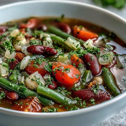 Three-Bean Salad Soup