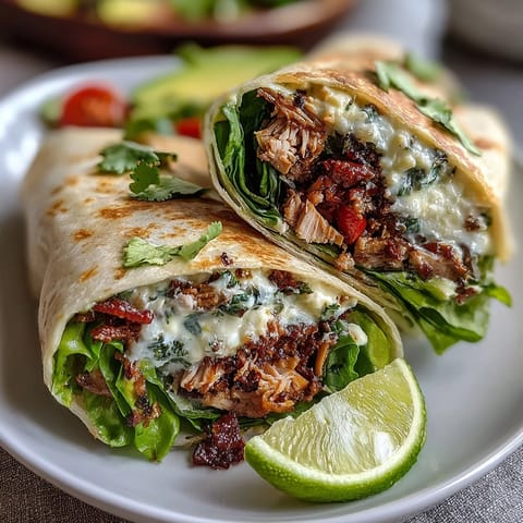 Healthy Easy Turkey Taco Wraps