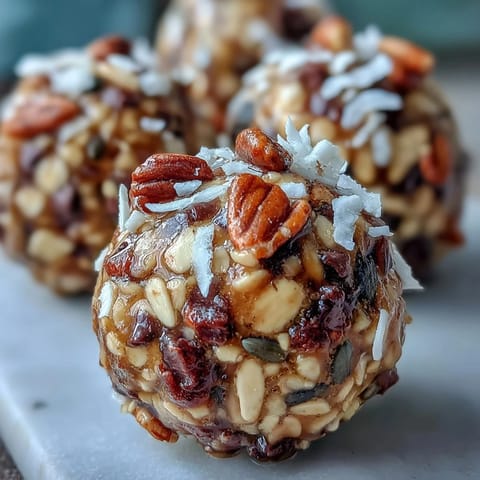 Chewy, naturally sweetened energy balls with oats, honey, and chocolate chips—ideal for school-safe, nut-free treats.