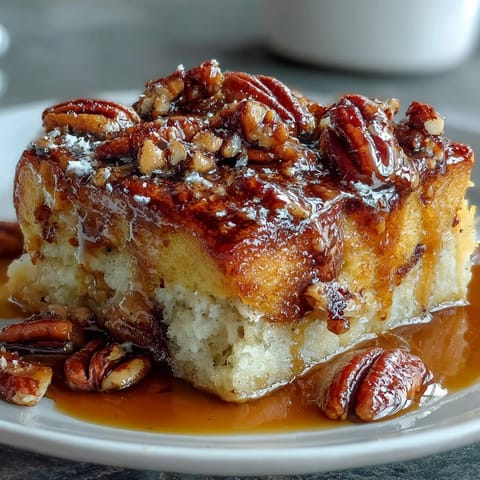 Easy Pancake Casserole Maple
