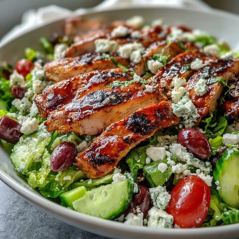 Greek Salad Bowl Grilled Chicken
