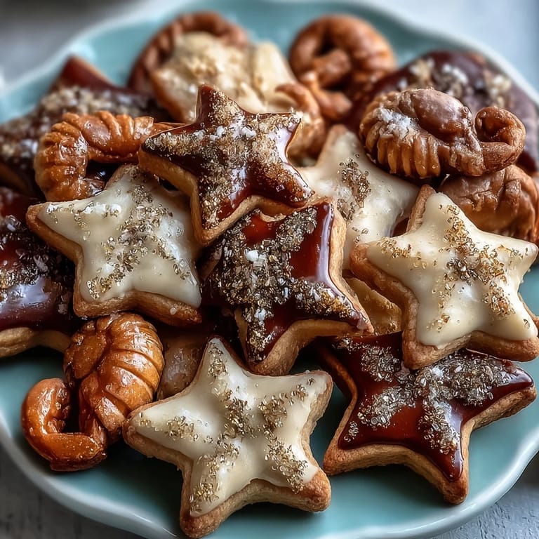 Enjoy homemade Gemini Zodiac Cookies topped with shimmering star icing swirls.